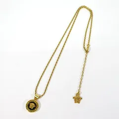 【三重本店】 中古 VERSACE | ヴェルサーチ メデューサ ペンダント / ネックレス カラー：ゴールド系×ブラック 【135】のサムネイル