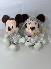 ミッキー ミニー ウェディングぬいぐるみセット タグ付き - メルカリ