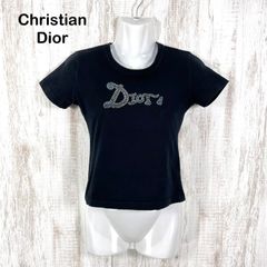 Christian Dior ディオール Tシャツ ラインストーン ガリアーノ期