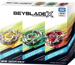 タカラトミー(TAKARA TOMY) BEYBLADE X ベイブレードX BX-08 3on3 デッキセットのサムネイル