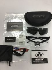 【未使用級 希少】ESS ROLLBAR サングラス マットブラック サバゲー 未使用級 希少】ESS ROLLBAR サングラス マットブラック サバゲー