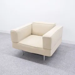 【中古品】Cassina / カッシーナ / K02 GRANDANGOLO / K02 グランダンゴロ / ラウンジチェア / 一人掛け / ファブリック / ホワイト / フランチェスコ・ビンファレ / 定価55万円のサムネイル