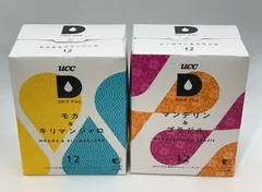 UCC ドリップポッド 専用カプセル モカ&キリマンジァロ／マンデリン&ブラジル **4423833　4901201137440／4901201137464のサムネイル