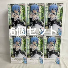 未開封 Re:ゼロから始める異世界生活 GLITTER&GLAMOURS レム メイド フィギュア 6個セット SF6D77 c107のサムネイル