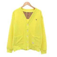 ポールスミス PAUL SMITH LOUNGEWEAR カーディガン Vネック パイル地 M 黄 イエロー /JS ■GY50のサムネイル