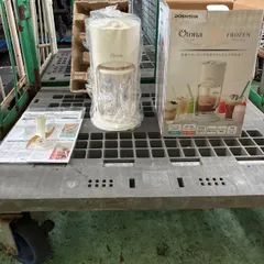 ドウシシャ Otona 電動かき氷器 フローズンドリンクメーカー ホワイト 箱付きのサムネイル
