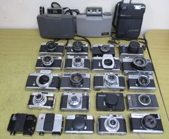 フィルムカメラ 5台 OLYMPUS KONICA YASHICA PETRI - メルカリ