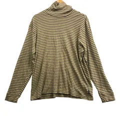エディーバウアー 長袖Tシャツ タートルネック ボーダー メンズ【AFB14】のサムネイル