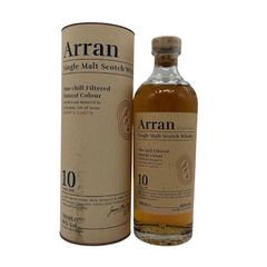 旧ボトル】アラン10年シングルモルトウイスキー 700ml 古酒ウイスキー