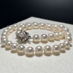 K14✨️ 白蝶真珠 パール ネックレス 約9~13mm 本真珠 大珠 照り強 