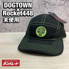 DOGTOWN ✖️ Rocket448 ドッグタウン ロケット448 コラボキャップ ブラック ライムのサムネイル