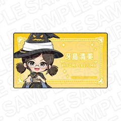 【予約】【新品】アイドルマスター シンデレラガールズ アクリルネームバッジ 冴島清美 サイバーウィッチ ミニキャラ ver.【正規品】のサムネイル