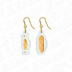 【予約】【新品】ハッピーターン おでかけもハッピー！ アクリルピアス【正規品】のサムネイル