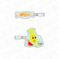 【予約】【新品】ハッピーターン 朝の準備もハッピー！ アクリルヘアクリップセット【正規品】のサムネイル