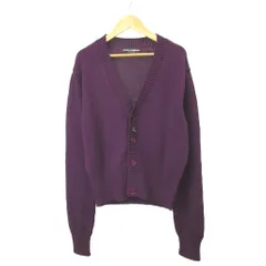 ドルチェ&ガッバーナ ドルガバ DOLCE&GABBANA カーディガン 紫 パープル Vネック 長袖 ボタン留め GXM70T/JEMF6 /KK ■GY18のサムネイル