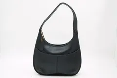 オールド コーチ ヴィンテージ ワン ショルダー ハンドバッグ エルゴ 9033 レザー 黒 ブラック COACH 6952h