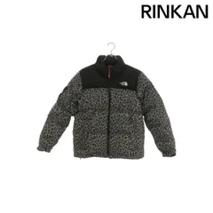 シュプリーム ×ノースフェイス THE NORTH FACE  11AW  Nuptse Down Jacket レオパード柄ダウンジャケット メンズ Mのサムネイル