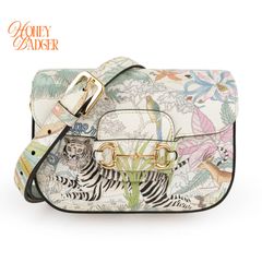 [신품 같은] 구찌 GUCCI 호스 비트 1955 미니 타이거 호랑이 멀티 컬러 숄더백 2WAY 대각선 걸어