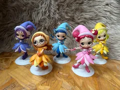 おジャ魔女どれみ Qposket フィギュア 5体セット 春風どれみ 藤原はづき 妹尾あいこ 瀬川おんぷ 飛鳥ももこ　フィギュア　5体セット