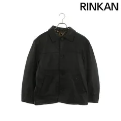 シュプリーム ×ショット schott 25SS Leather Car Coat レオパード裏地カーコートレザージャケット メンズ Sのサムネイル