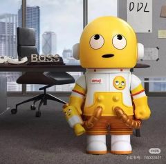 希少】デフォリアル 2001年宇宙の旅 宇宙服（イエロー）スターエース