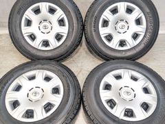 トヨタハイエース 純正タイヤ ホイール 4本セット 新車外し
