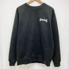 SUPPLIER サプライヤー CROSS CREW SWEAT スウェット Lサイズ ブラック バックプリントのサムネイル