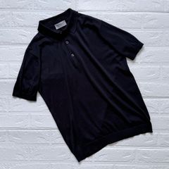 JOHN SMEDLEY 30ゲージ シーアイランドコットン 半袖 ニットポロシャツ