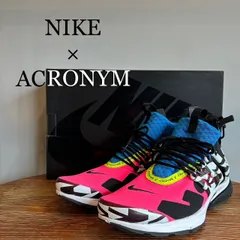 『NIKE × ACRONYM』ナイキ × アクロニウム (28cm) エアプレストミッド レーサーピンクのサムネイル