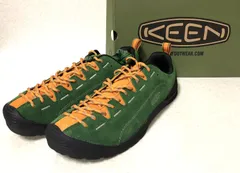 D581  KEEN キーン スニーカー ジャスパー 1029404 グリーン オレンジ 27.5cm  265871129