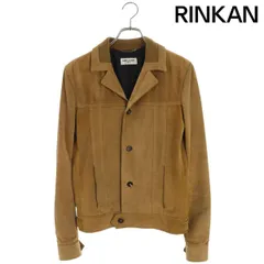サンローランパリ  14AW  361673 Y5GN1/トラッパー リブ切替スウェードレザーブルゾン メンズ 44のサムネイル