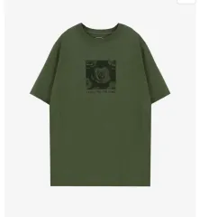 ANTIFRAGILE SOCIAL CLUB 半袖Tシャツ カーキ L (新品)のサムネイル