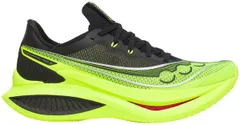 サッカニー メンズ シューズ スニーカー Saucony Mens Endorphin Pro 5 Running Shoe CitronBlack ブラックのサムネイル
