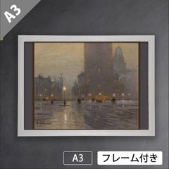ピート・モンドリアン「夕暮れの赤い木 (アヴォント・デ・ローデ