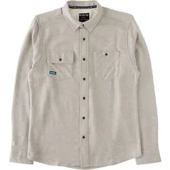 カブー メンズ トップス シャツ KAVU Langley Shirt Mens Paper Birchのサムネイル