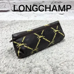 LONGCHAMP ロンシャン ヨコ型 ポーチ 小物入れ レザーのサムネイル