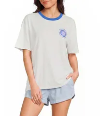 ビラボン レディース トップス シャツ Billabong Sun Echoeshort Sleeve TShirt Salt Crystalのサムネイル