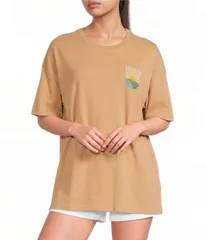 ハーレー レディース トップス シャツ Hurley Daybreak Short Sleeve Boyfriend TShirtan タンのサムネイル