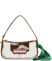 ベッツィジョンソン レディース バッグ ダウン Betsey Johnson Miss Touchdown Clear Football Shoulder Bag Clearのサムネイル