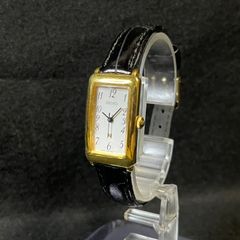 稼働 ヴィンテージ SEIKO スクエア レクタン 石付き ゴールド - メルカリ