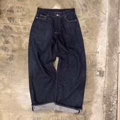 わいん様専用 NORIMID リジットスーパーバギーデニム -Navy- - メルカリ