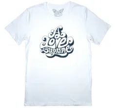 Worn Free] John Coltrane / A Love Supreme Logo Tee 1 (White