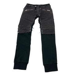 BALMAIN ジップバイカースウェット L YA0071 - メルカリ