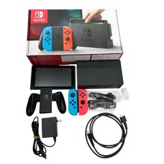 5m7364c4rほぼ未使用 スイッチ 本体一式 任天堂 HAC-001 初期型 - メルカリ