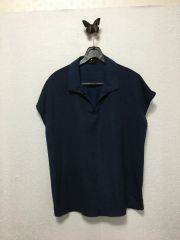 美品✨Ujoh 襟付きトップス ワンピース ブラックダークグレー 日本製 