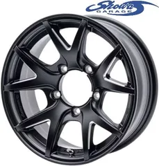 【M's】 JB43W ジムニーシエラ Showa GARAGE INSPIRE X 16インチ アルミホイール 1本 (マットブラック) 16×6.0J ±0 5H-139.7 ショウワガレージ インスパイア W00225 (※個人宅配送不可・要在庫確認)のサムネイル