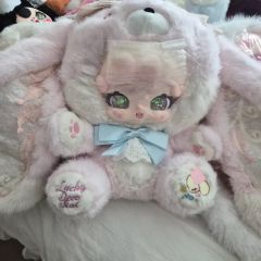 山*ば様 コヤンイサムチョン サイドポケットトートバッグピンク うさぎ