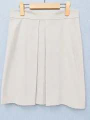 Celine アイボリー プリーツ ミニスカート 38 サイズのサムネイル