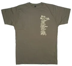 Coldplay / Set List Tee (Khaki) - コールドプレイ Tシャツのサムネイル