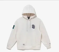 NEW ERA MLB ソウル シリーズ サンディエゴ・パドレス フーディー ヘザー アイボリーのサムネイル
